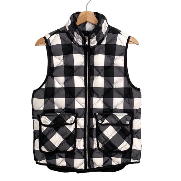 Woolrich Jackets & Blazers - WOOLRICH Down-Filled Buffalo Check Puffer Vest, Size Medium